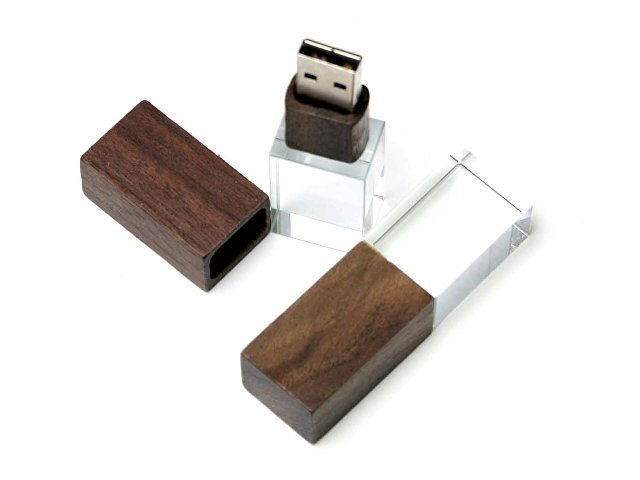 USB 2.0- флешка на 32 Гб прямоугольной формы