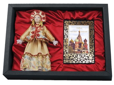 Подарочный набор «Только в России»: кукла декоративная