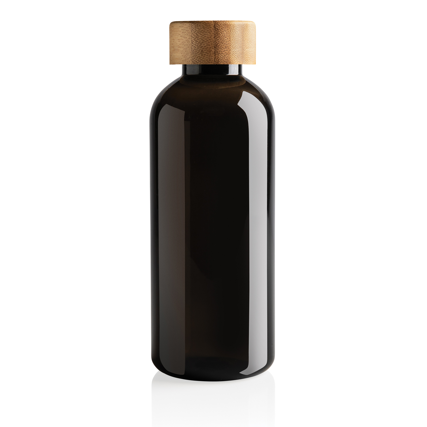 Бутылка для воды из rPET (стандарт GRS) с крышкой из бамбука FSC®