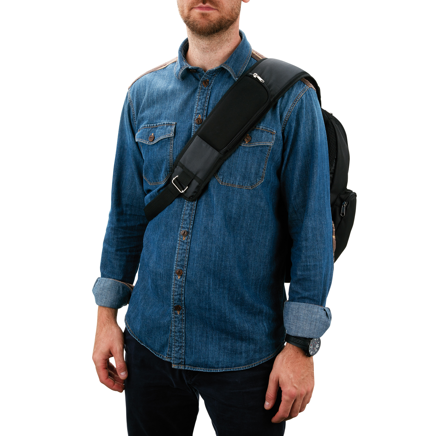 Рюкзак на одно плечо для ноутбука 15
