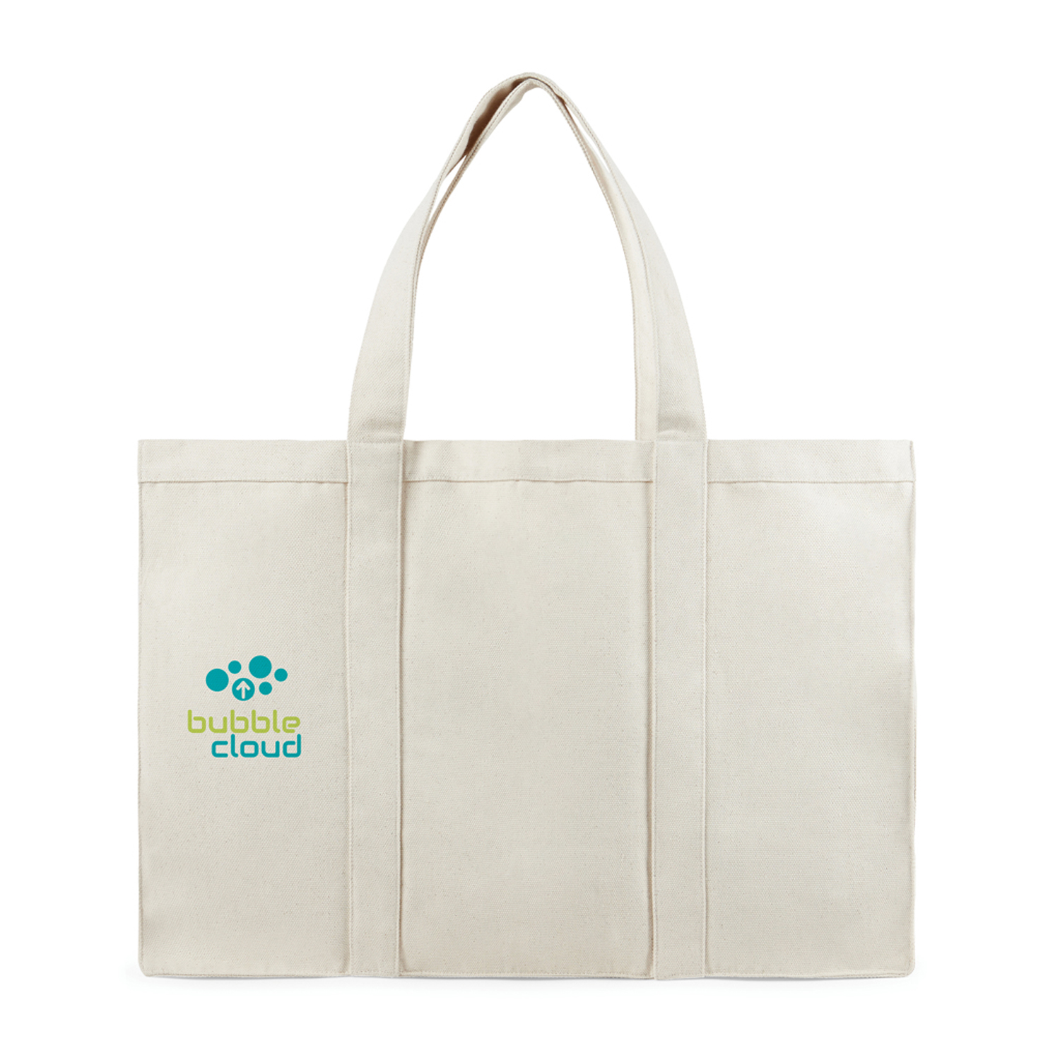 Большая сумка-шоппер VINGA Hilo из переработанного неокрашенного канваса AWARE™