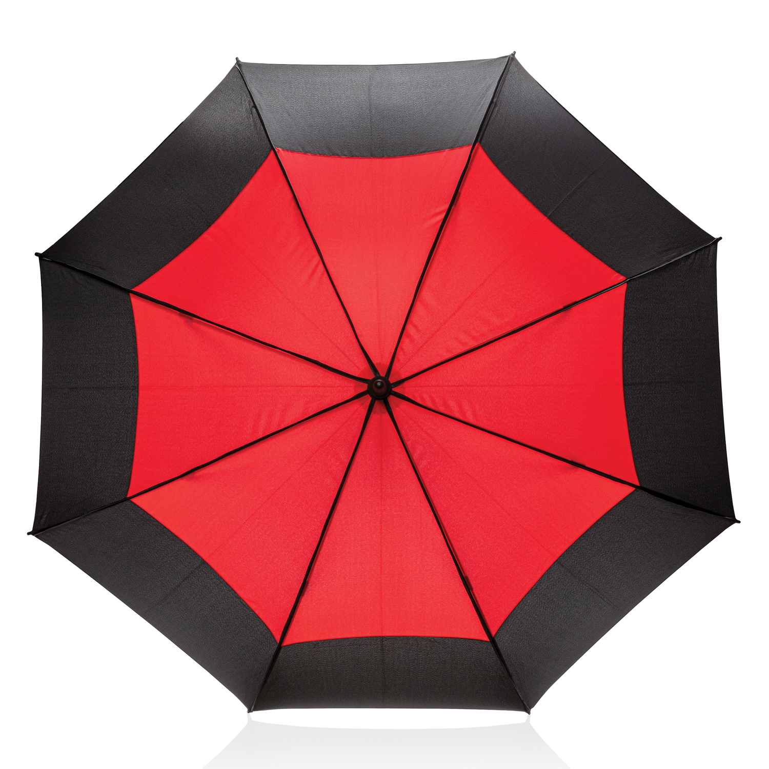 Автоматический двухцветный зонт-антишторм
