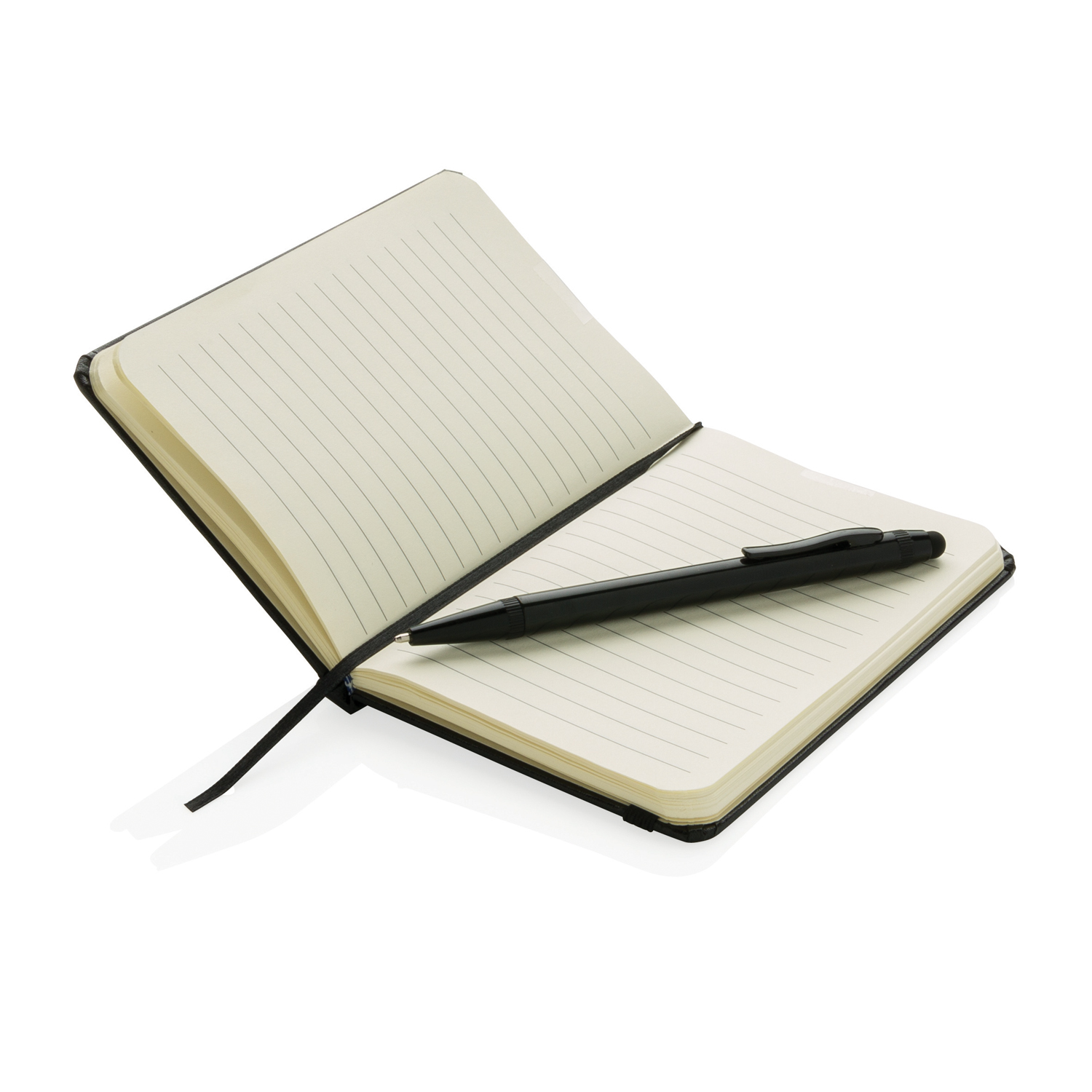Блокнот для записей Basic в твердой обложке c ручкой-стилус