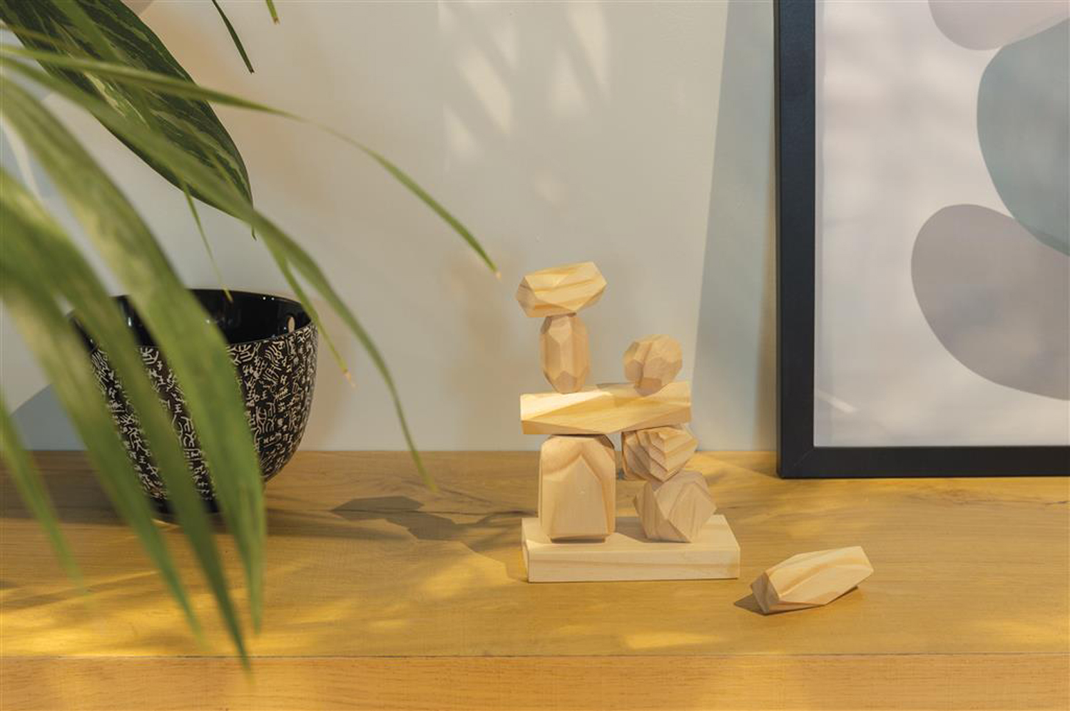 Набор деревянных балансирующих камней Ukiyo Crios