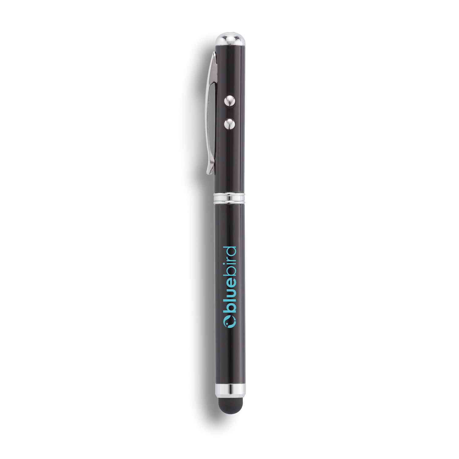 Ручка-стилус с фонариком и лазерной указкой 4 в 1