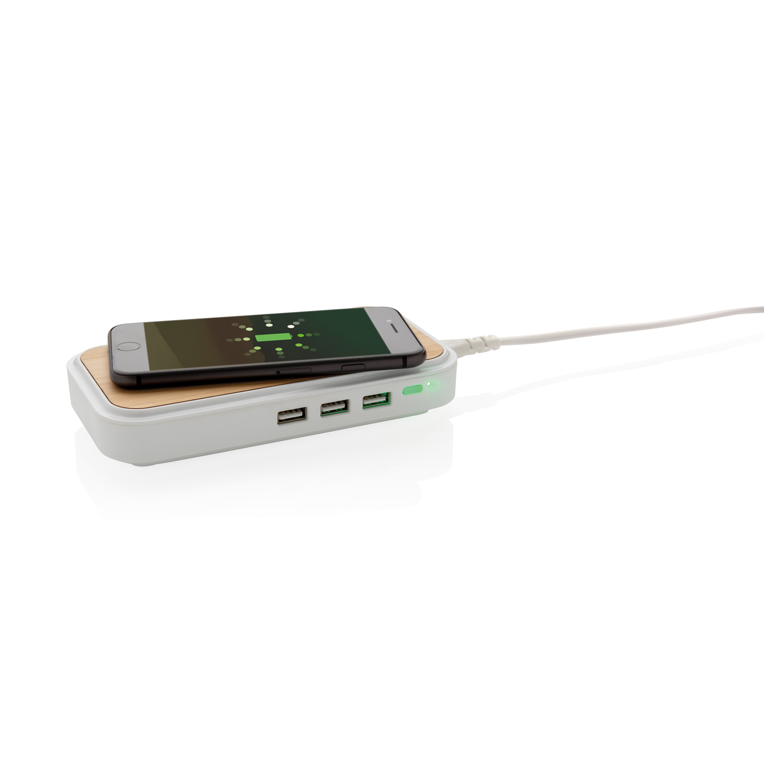 Беспроводная док-станция Bamboo 5W c 3 USB-портами