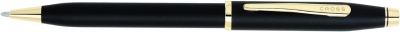 Шариковая ручка Cross Century II. Цвет - черный