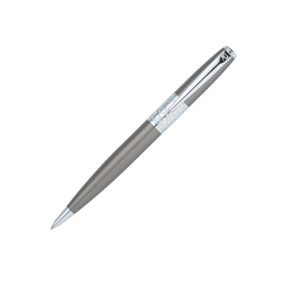 Ручка шариковая Pierre Cardin BARON, цвет - серый