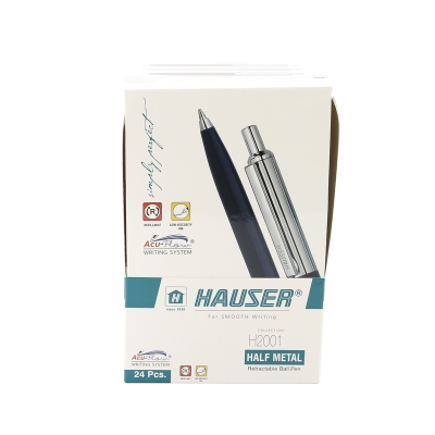 Шариковая ручка Hauser Half Metal