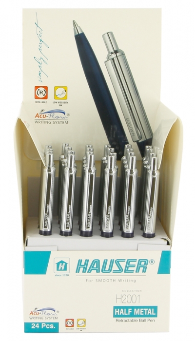 Шариковая ручка Hauser Half Metal