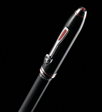 Ручка-роллер Selectip Cross Townsend Ferrari Glossy Black Lacquer / Rhodium