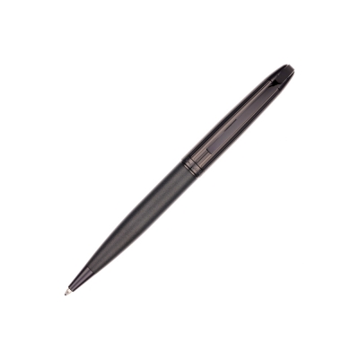 Ручка шариковая Pierre Cardin NOUVELLE, цвет - черненая сталь и антрацитовый