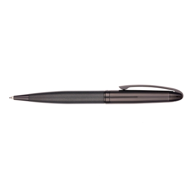 Ручка шариковая Pierre Cardin NOUVELLE, цвет - черненая сталь и антрацитовый