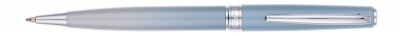 Ручка шариковая Pierre Cardin TENDRESSE, цвет - серебряный и голубой