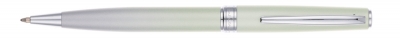 Ручка шариковая Pierre Cardin TENDRESSE, цвет - серебряный и салатовый