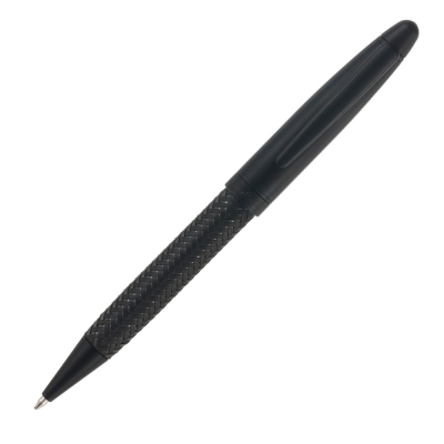 Ручка шариковая Pierre Cardin TISSAGE, цвет - черный