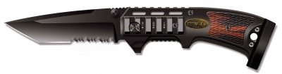 Нож складной Stinger, 90 мм (черн