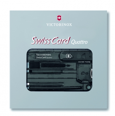 Швейцарская карточка VICTORINOX SwissCard Quattro
