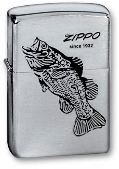 Зажигалка ZIPPO Black Bass