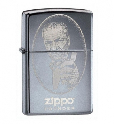 Зажигалка ZIPPO Founder с покрытием Black Ice ®