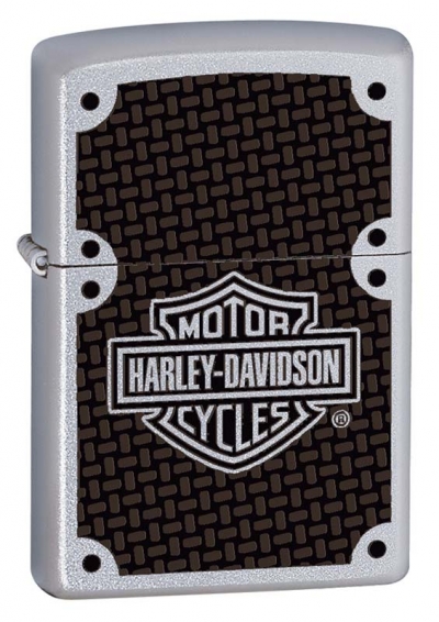 Зажигалка ZIPPO Harley-Davidson® с покрытием Satin Chrome™