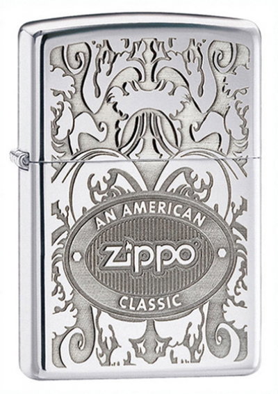 Зажигалка ZIPPO Crown Stamp™ с покрытием High Polish Chrome