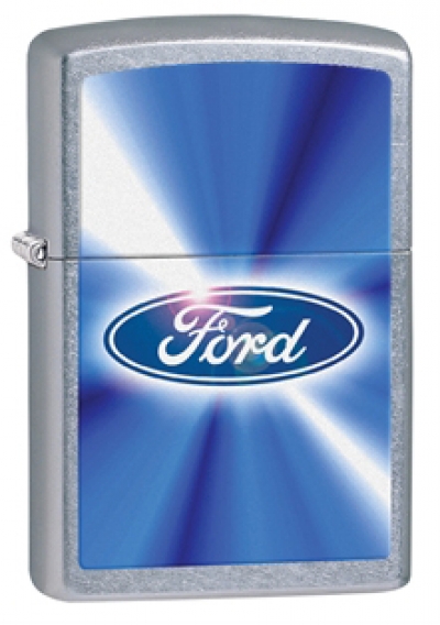 Зажигалка ZIPPO Ford с покрытием Street Chrome™