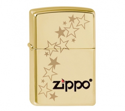 Зажигалка ZIPPO Classic с покрытием High Polish Brass