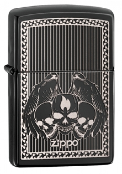 Зажигалка ZIPPO Classic с покрытием Ebony™