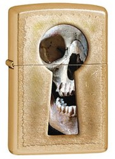 Зажигалка ZIPPO Keyhole Skull