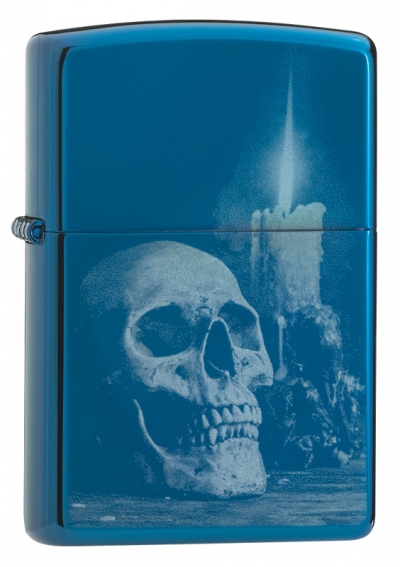 Зажигалка ZIPPO Classic с покрытием High Polish Blue