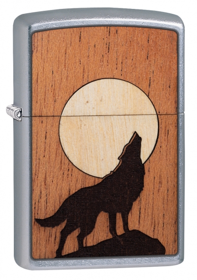 Зажигалка ZIPPO WOODCHUCK с покрытием Street Chrome™