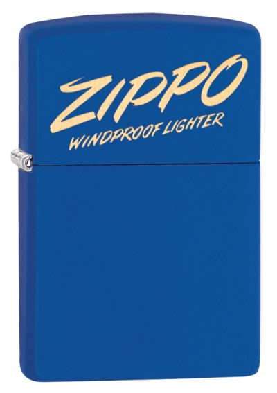 Зажигалка ZIPPO Classic с покрытием Royal Blue Matte