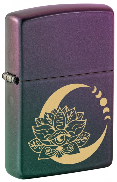 Зажигалка ZIPPO Lotus Moon с покрытием Iridescent