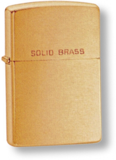 Зажигалка ZIPPO с покрытием Brushed Brass