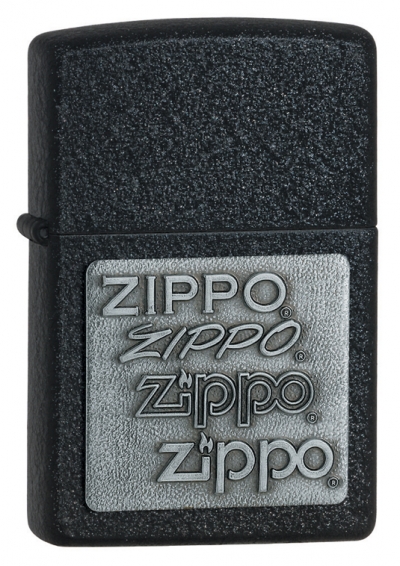 Зажигалка ZIPPO Black Crackle