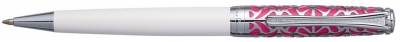 Шариковая ручка Pierre Cardin COLOR-TIME, цвет - роз и белый