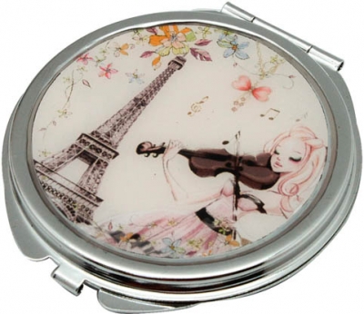 Зеркало косметическое Jardin D'Ete с цветным принтом