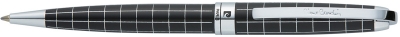 Ручка шариковая Pierre Cardin PROGRESS, цвет - черный и серебристый