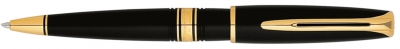 Шариковая ручка Waterman Charlestone Ebony Black  GT
