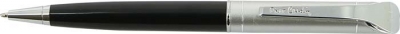 Шариковая ручка Pierre Cardin, GAMME, цвет - черно-серебристый