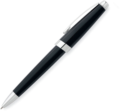 Шариковая ручка Cross Aventura. Цвет - черный