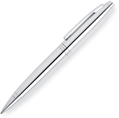 Шариковая ручка Cross Calais. Цвет - серебристый