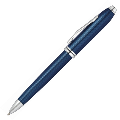 Шариковая ручка Cross Townsend. Цвет - синий