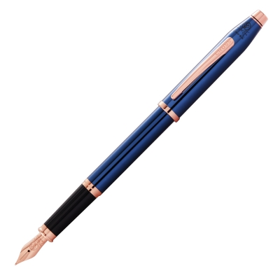 Перьевая ручка Cross Century II Translucent Cobalt Blue Lacquer