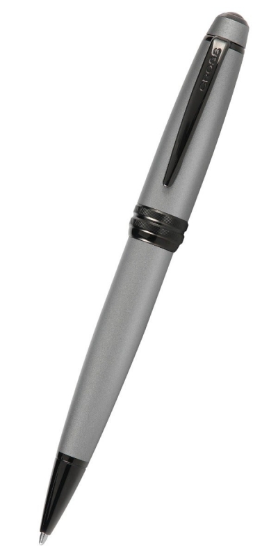 Шариковая ручка Cross Bailey Matte Grey Lacquer
