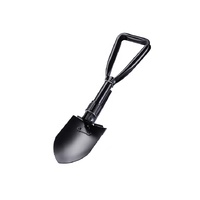 Лопата складная Multi Shovel Pro, чёрная