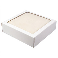 Плед мягкий флисовый Super Soft  Comfort, 125*150 см, бежевый,в подарочной белой крафтовой коробке с окошком