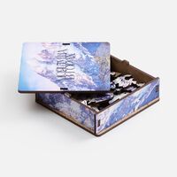 Деревянный пазл в шкатулке PuzzleBox на заказ