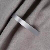 Лента сатиновая Satin 10 М, серая, 100 см